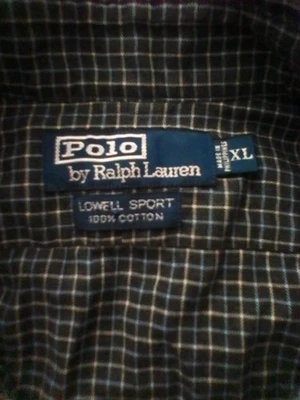 Polo By Ralph Lauren Shirt Mens Large Gray Solid Lowell Sport Long Sleeve Pony - Image 1 of 4