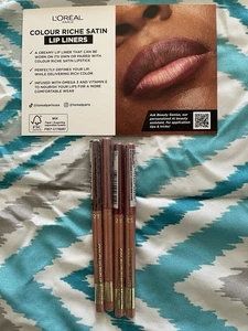 L’Oréal Colour Riche Satin Lip Liners - Set Of 4 - NEW :) Reg. $38 - Picture 1 of 5