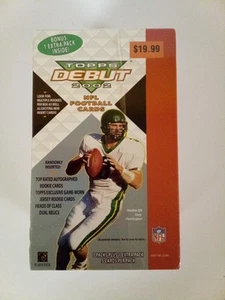 2002 Topps Debut NFL Football Cards Sealed Box -#* - Picture 1 of 4