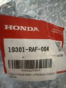 19301-RAF-004 Genuine Honda Acura Water Coolant Outlet Thermostat Housing - Bild 1 von 2