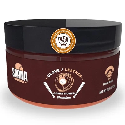 Sarna Baseball Glove Leather Conditioner Cream-Use on Gloves, Softball , and - Image 1 of 4