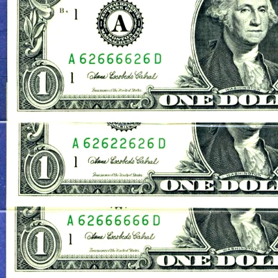 RADAR + RADAR + 7 of KIND BINARY $1 Set = 62666626 + 62622626 + 62666666 Fancy - Image 1 of 4