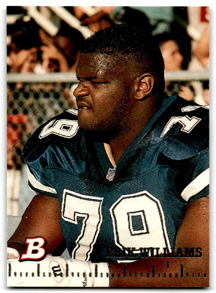 1994 Bowman Erik Williams Dallas Cowboys #49 - Image 1 of 2