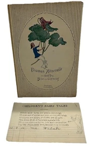 Rare Blumen Ritornelle Adolf Frey Ernst Kreidolf Art Book Rotapfel Zürich 1930s - Picture 1 of 23