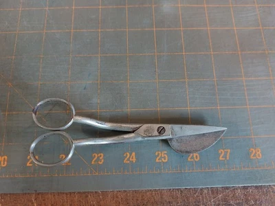 Vintage Duckbill Scissors 6"  Carpet Napping Repair Shears Solingen Germany - Image 1 of 4