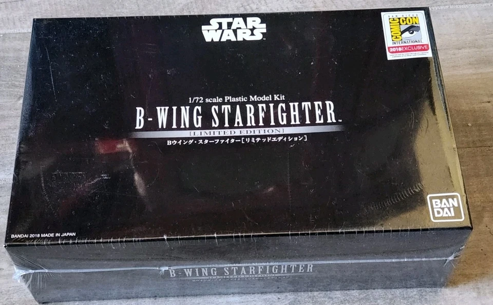 Star Wars Bandai SDCC 2018 B-Wing Starfighter Limited Edition 1/72 Model Kit - Image 1 of 3