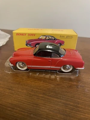 1:48 - ATLAS - DINKY TOYS -  RED VW Karmann Ghia Coupe - Image 1 of 4