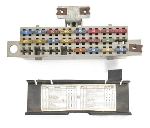 Fuse Box Panel Fusebox 85-87 VW Golf GTI MK2 - Genuine - 176 937 497 A - Picture 1 of 5