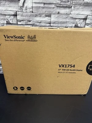 17" ViewSonic 1080p Built-In Stand IPS Portable Monitor VX1754 - Image 1 of 4
