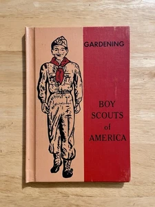 1967 Vintage BSA Gardening Merit Badge Hardback Book - Picture 1 of 3