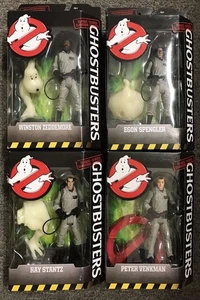 Mattel Classic Ghostbusters BAF SET! NEU! Peter Venkman, Ray Stantz Winston Egon - Bild 1 von 8