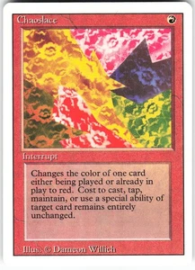 Chaoslace R Revised Edition 3ED  MTG LP - Picture 1 of 2