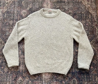 Винтажный 70-х 80-х Banana Republic конфетти шерсти свитер L многоцветный банан этикетка - Изображение 1 из 4