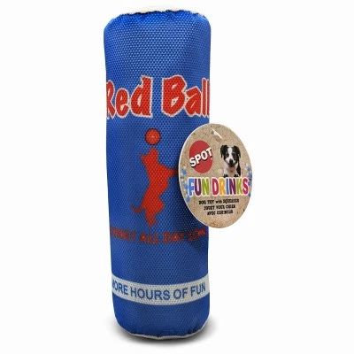 Red Ball Fun Drink Squeaky Dog Toy, 11 In. - 54584 - Image 1 of 1