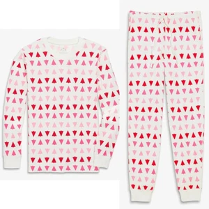 Conjunto de pijama orgánico primario para adultos en Gumball Candy Trees ajuste unisex - Imagen 1 de 9