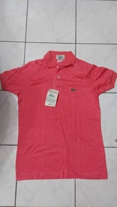 Neu mit Etikett Herren Vintage 80er Izod Lacoste lachs orange Polo hergestellt in Japan - Bild 1 von 6