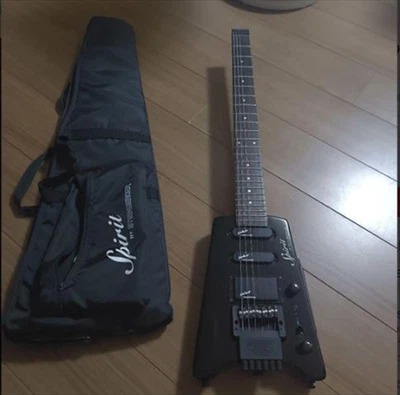 “Near Mint” STEINBERGER Spirit GT-PRO Deluxe Electric Guitar (Black) - Image 1 of 4