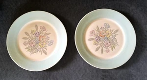 AMERICAN LIMOGES TRIUMPH *OSLO* VINTAGE 40ER JAHRE ÄRA SPEISETELLER ~2~ BLAU - Bild 1 von 5