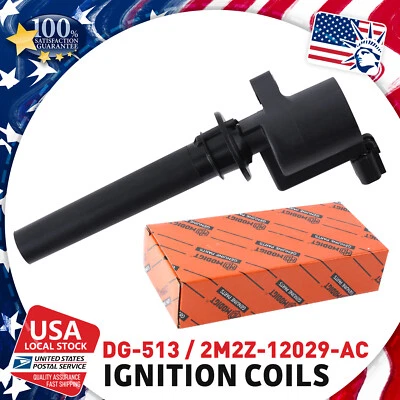 Bobina de encendido de 1 pieza para Ford Taurus Tribute 1999-2011 3,0 L 2M2Z-12029-AC DG500 Foto 1 de 4