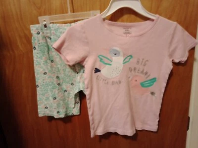 PIJAMA FEMININO CARTERS 2 PEÇAS TAMANHO 10 VERÃO PRIMAVERA - Imagem 1 de 2