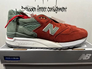NUOVISSIMA New Balance 998 x Concepts (CNCPTS) Boston Rivalry Special Box M998BMG - Foto 1 di 10