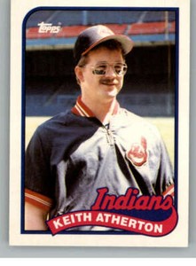 Keith Atherton 1989 Topps Traded #4T Indians ID:18909