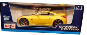 Maisto 1:18 Nissan 350Z Nismo Custom Diecast Model - Yellow - Special Edition - Picture 1 of 4