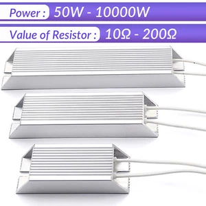 RXLG Aluminum Shell High Power Servo Inverter Resistor Inverter Braking Resistor - Picture 1 of 8