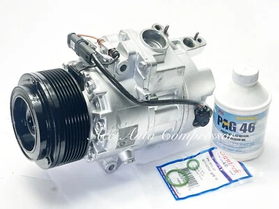 2008 2009 2010 BMW X6 OEM Reman AC Compressor Um Ano Wrty. - Imagem 1 de 2