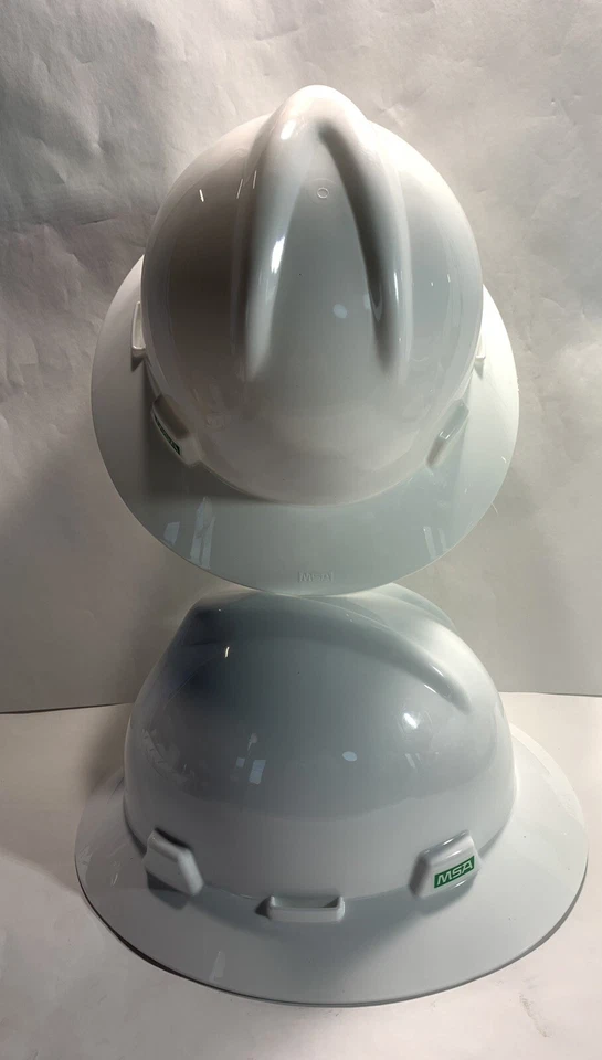 MSA Safety Works 454733 Hard Hat Full Brim White