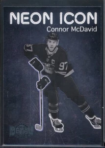 2021-22 Metal Universe Neon Icon #NI1 Connor McDavid - Picture 1 of 2