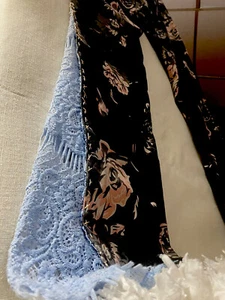 Floral Flirty Flare Jeans- Handcrafted Boutique/Free People Inspired Uniqueness - Picture 1 of 14