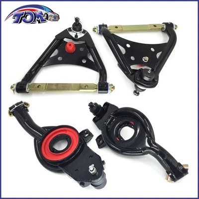 Tubular Upper Lower Control Arms for 65-70 Chevy Impala Bel Air Biscayne Caprice Foto 1 de 4