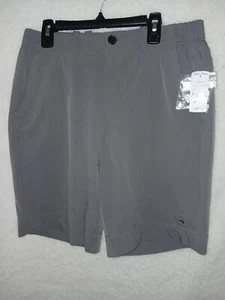 Brooks Brothers Grey Shorts 32 33 Mens or Boys Nylon Blend Tech Style 100193812 - Picture 1 of 17