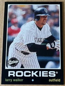 LARRY WALKER HOF 2002 UPPER DECK VINTAGE Card #265  NM-MT Condition - Picture 1 of 2