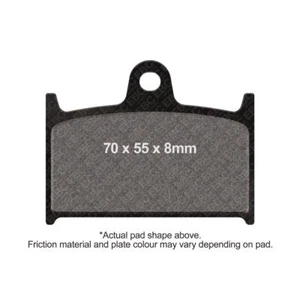 EBC Motorcycle Brake Pads DMX Black Front Right MZ MUZ 1000 SF 2005 - 2007 - Picture 1 of 1