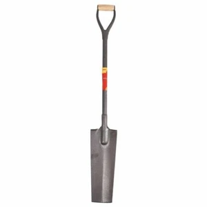 Drainage Drain Spade Fibreglass D Handle Post Hole Trench 1200mm Shovel U1875 - Picture 1 of 3