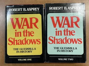 War in the Shadows Guerrilla in History Robert Asprey Volume 1 and 2 HC DJ 1975 - Picture 1 of 24