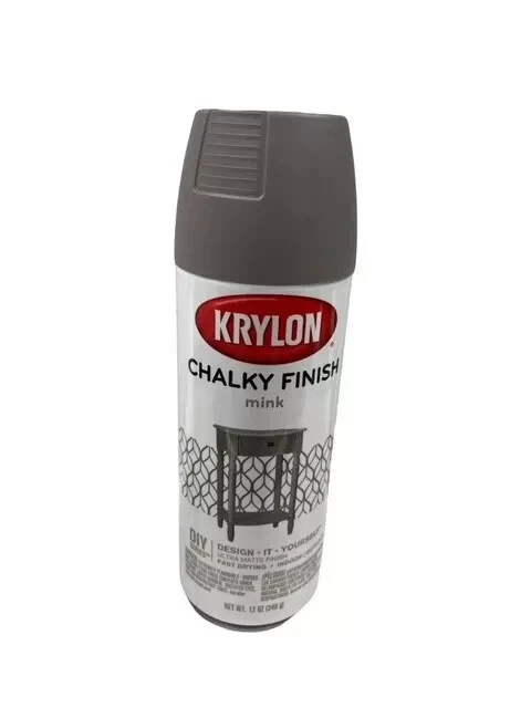 NUEVO Pintura en aerosol con acabado calcáreo Krylon, visón, 12 onzas ENVÍO GRATUITO Foto 1 de 1