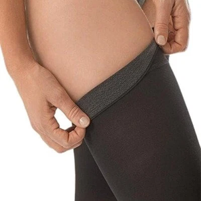 JOBST Opaque Thigh High with Sensitive Top Band, 20-30 mmHg Compression... - Image 1 of 4