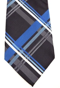Van Heusen Men's Necktie 3.25-Inch Width Classic Style 100% Polyester Blue - Picture 1 of 3