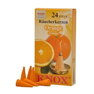 Knox Orange Scent German Incense Cones Made in Germany for Christmas Smokers - Picture 1 of 2
