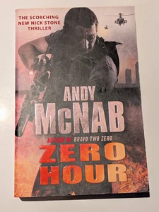 Andy McNab Zero Hour Paperback Book PreOwned Fiction Action - Picture 1 of 11