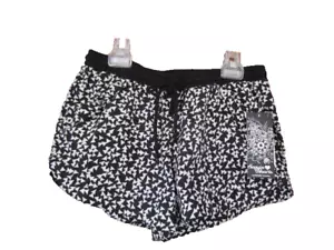 Pantaloncini neri bianchi spiaggia coulisse tasche leggere triangoli nuovi con etichetta 5 junior - Foto 1 di 2