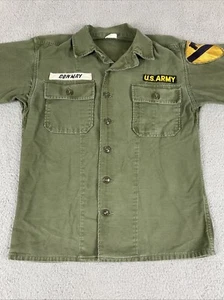 US.ARMY 8405-266-8063 green cotton Small - Picture 1 of 11