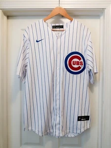 Nike Authentic Nadelstreifen Chicago Cubs Seiya Suzuki #27 MLB Trikot Herren Gr: XL - Bild 1 von 9