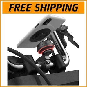 Support téléphone guidon léger avec amortissement des vibrations pour vélos et scooters - Photo 1 sur 11