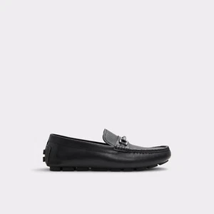 Loafers ALDO Loafers & Slip-Ons Cairns Men shoe BLACK Size 8/9/9.5/10/11/12 - Picture 1 of 6