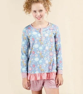 Matilda Jane Sleep Tight Pajama Set Girls Size 8 10 NEW In Bag Deer Christmas - Picture 1 of 3
