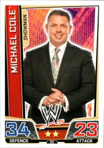 2013 Topps Slam Attax Superstars UK Wrestling Card #96 Michael Cole - Picture 1 of 1